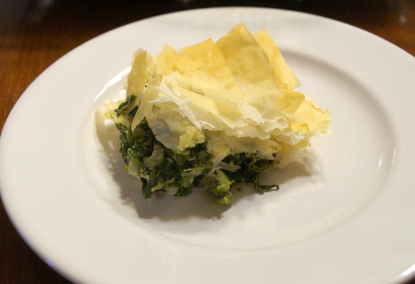 Piece of Spinach Borek